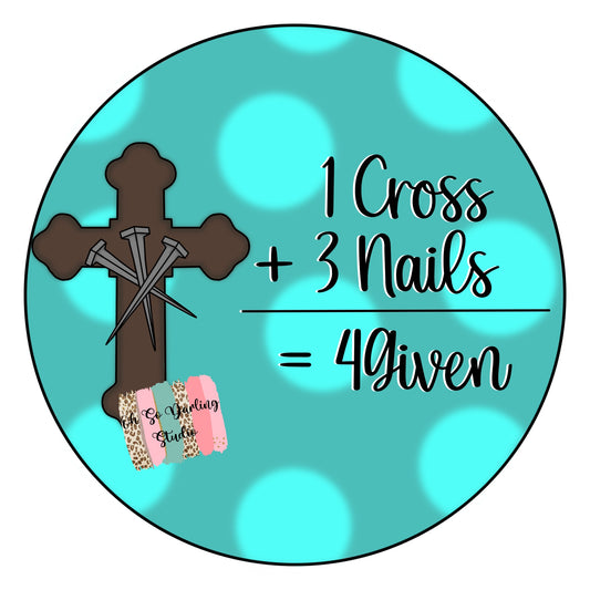 3 Nails 1 Cross Template