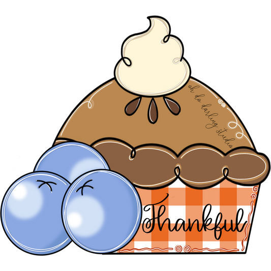 Blueberry Pie Template