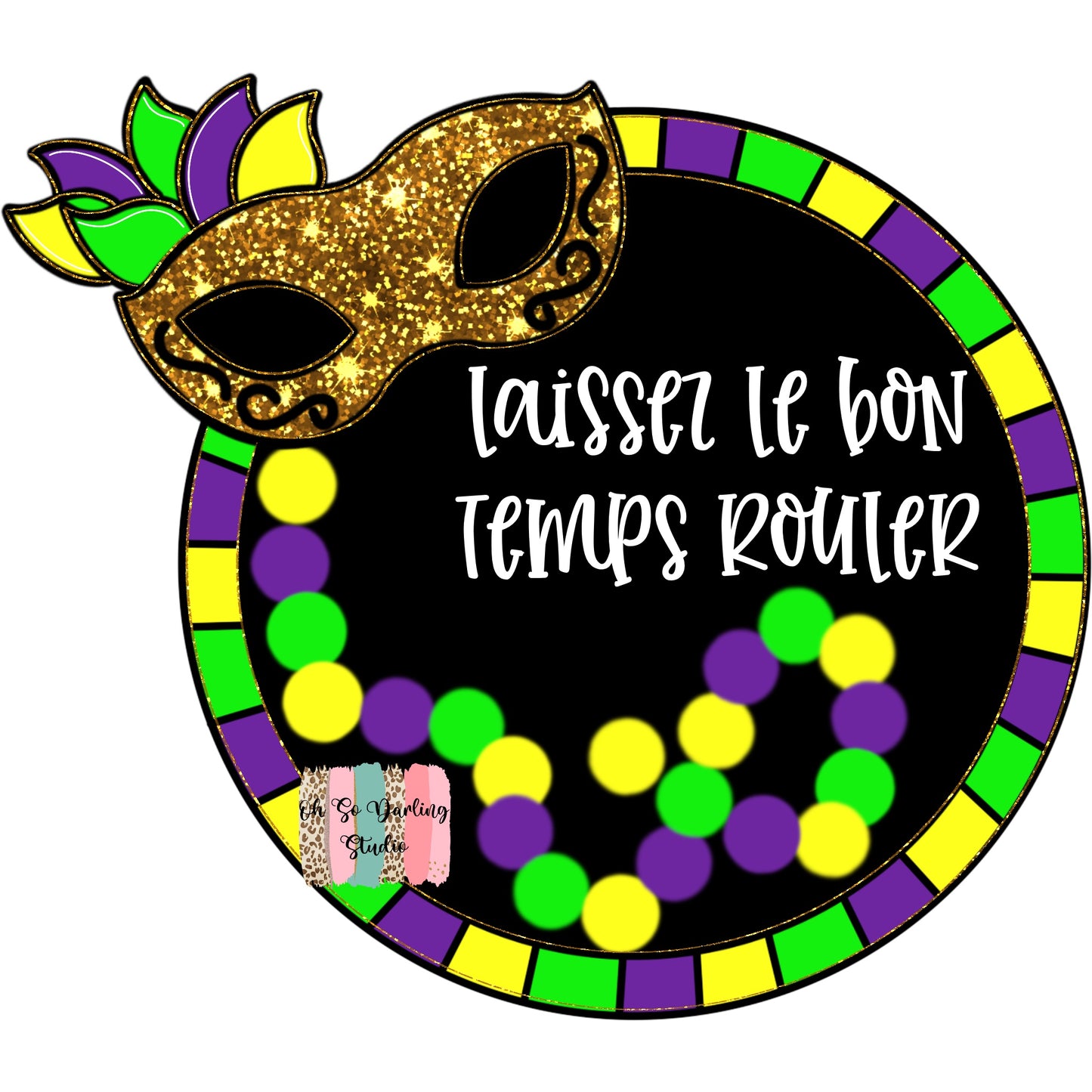 Laissez Le Bon Temps Rouler Template