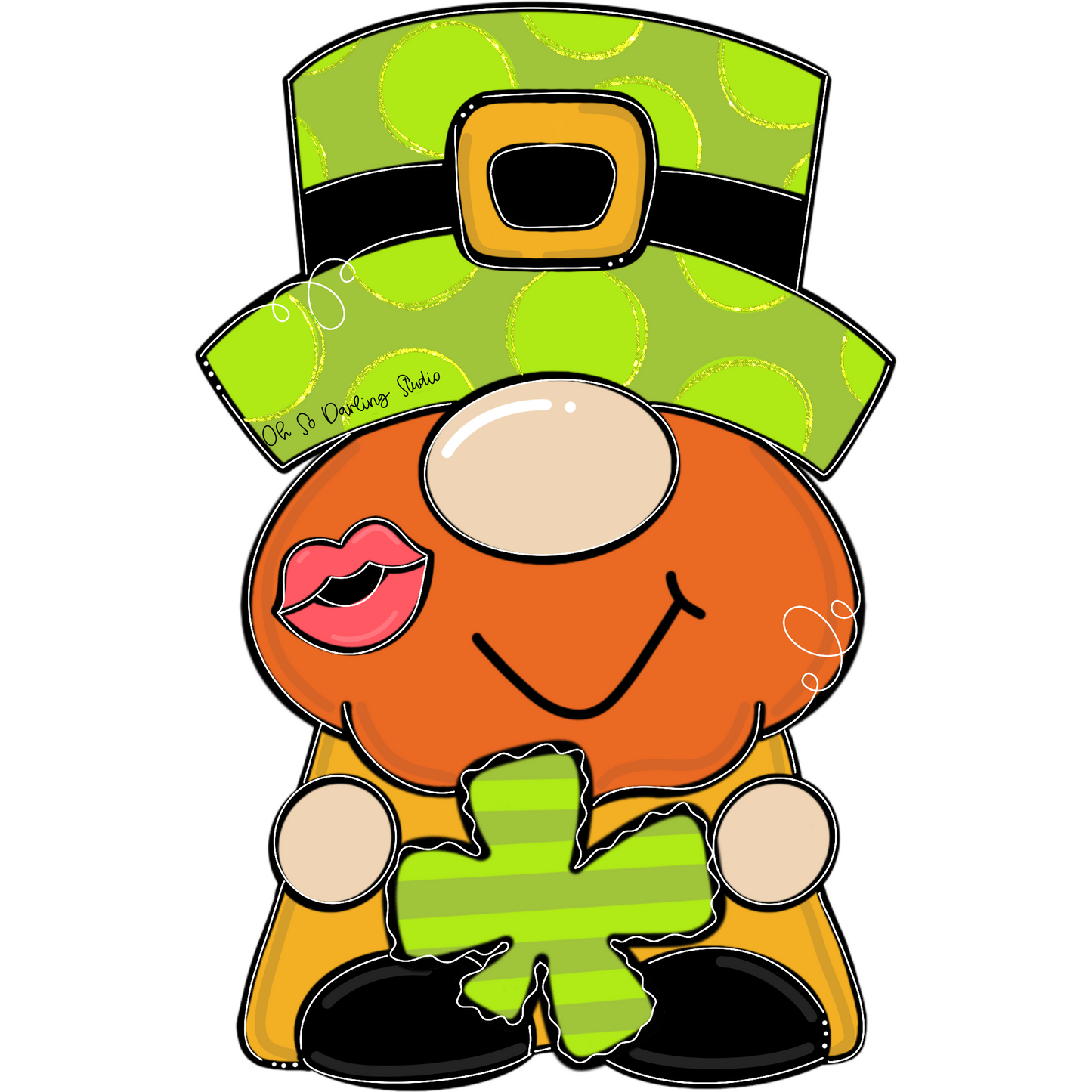 Leprechaun Gnome Template