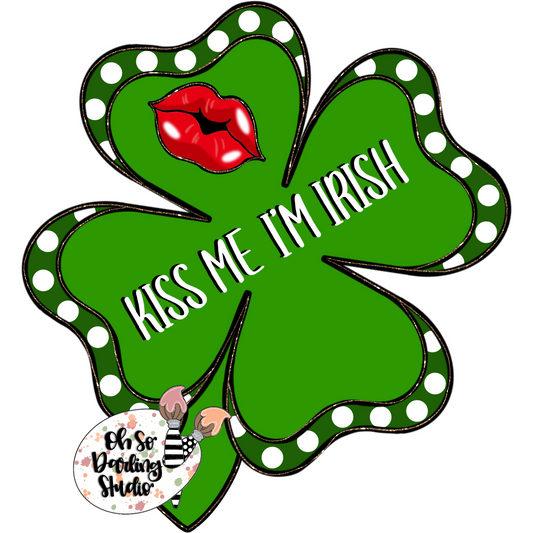 Kiss Me I’m Irish Template